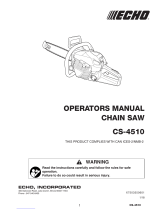 Echo CS-4510-18 User manual