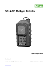 MSA Solaris Operating instructions
