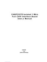 Kaskod CANPC527D User manual
