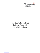 Luxaflex PowerRise Installation guide