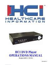HCI HCI-DVD2 Operating instructions