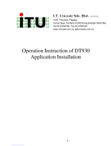 ITU DT930 Operation Instruction Manual