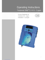 Heyl Testomat 2000 PO4 Operating Instructions Manual