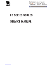 Ohaus FD3 User manual