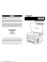 Crosley Crosley Songwriter CD Burner CR248 User manual