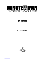 Minuteman CP1K/2 User manual