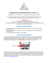 StompLight DMX Owner's manual