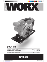 WORX Tools Chainsaw WT525 User manual