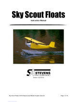Stevens AeroModel Sky Scout Floats User manual