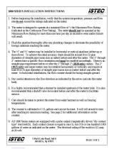 ISTEC 1820 Installation guide