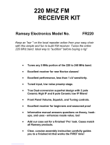 Ramsey Electronics TT1 User manual