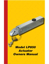 Tie Down LP850 Owner's manual