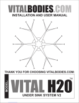 VitalBodies.com Vital H2O Installation and User Manual