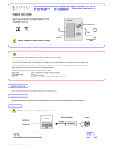 Status Instruments SEM206/P User manual