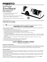 Presto EverSharp User manual