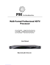 PBI DCH-5000P User manual