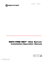 Notifier NOTI-FIRE-NET Installation & Operation Manual