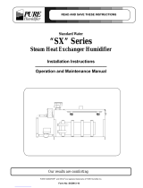 Pure Humidifier SX Series Installation Instructions Manual