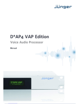 junger D*AP4 VAP Edition User manual