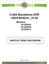 One Tech 1B-GS8004 User manual