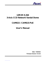 Asoni CAM615-PoE User manual