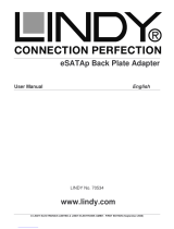 Lindy 70534 User manual