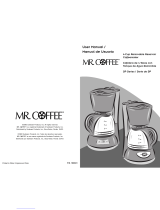 Mr. Coffee SP4 User manual