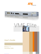 ITS Telecom VME Elite User manual