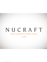 Nucraft Two4Six Freestanding Desk Installation Instructions Manual
