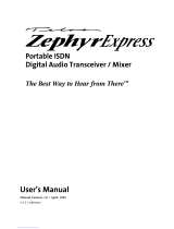 Zephyr ZephyrExpress User manual