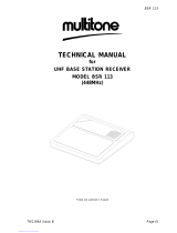 Multitone BSR 113 Technical Manual