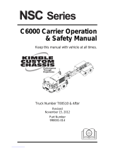 Kimble Custom Chassis C6000 Safety Manual