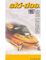 Ski-Doo 1997 GT 500 User manual