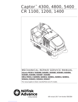 Nilfisk-Advance CR 1400 Mechanical Repair Service Manual