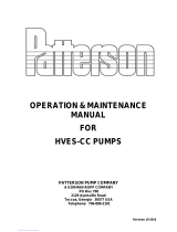 Patterson HVES-CC Operation & Maintenance Manual