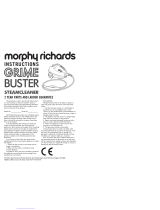 Morphy Richards Grime Buster Operating instructions