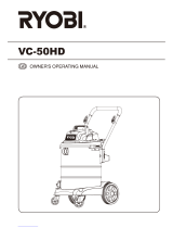 Ryobi VC-50HD Owner's Operating Manual