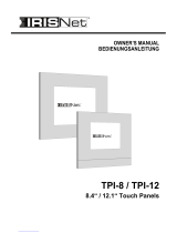 IRIS Net TPI-8/TPI-12 Owner's manual