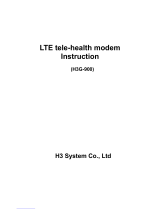 H3 System H3G-900 User manual