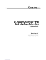 Quantum DLT2700xt User manual
