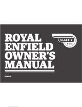Royal Enfield Classic 500 Owner's manual