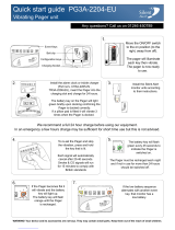 Silent Alert PG3A-2204-EU Quick start guide