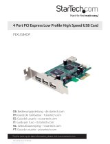 StarTech.com PEXUSB4DP User manual