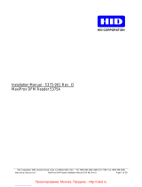 HID MaxiProx 5375A Installation Manuals