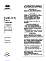 Jøtul GF 400 DV User manual
