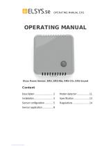 ELSYS ERS-Sound Operating instructions