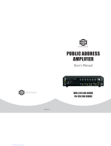 Show PA-120 SERIES User manual