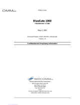 OMM BlueGate 1000 Administrator's Manual