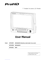 JVC ProHD DT-X71H User manual