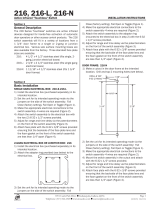 MS Sedco 216-L Installation guide